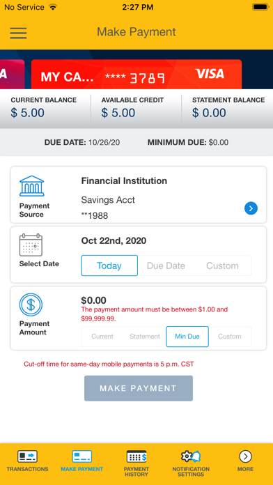 GPCU Cards Screenshot