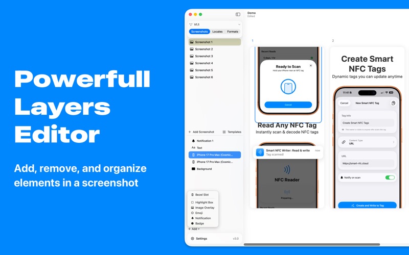 Screenshot Master for App screenshot