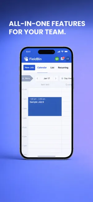 FieldBin screenshot 2