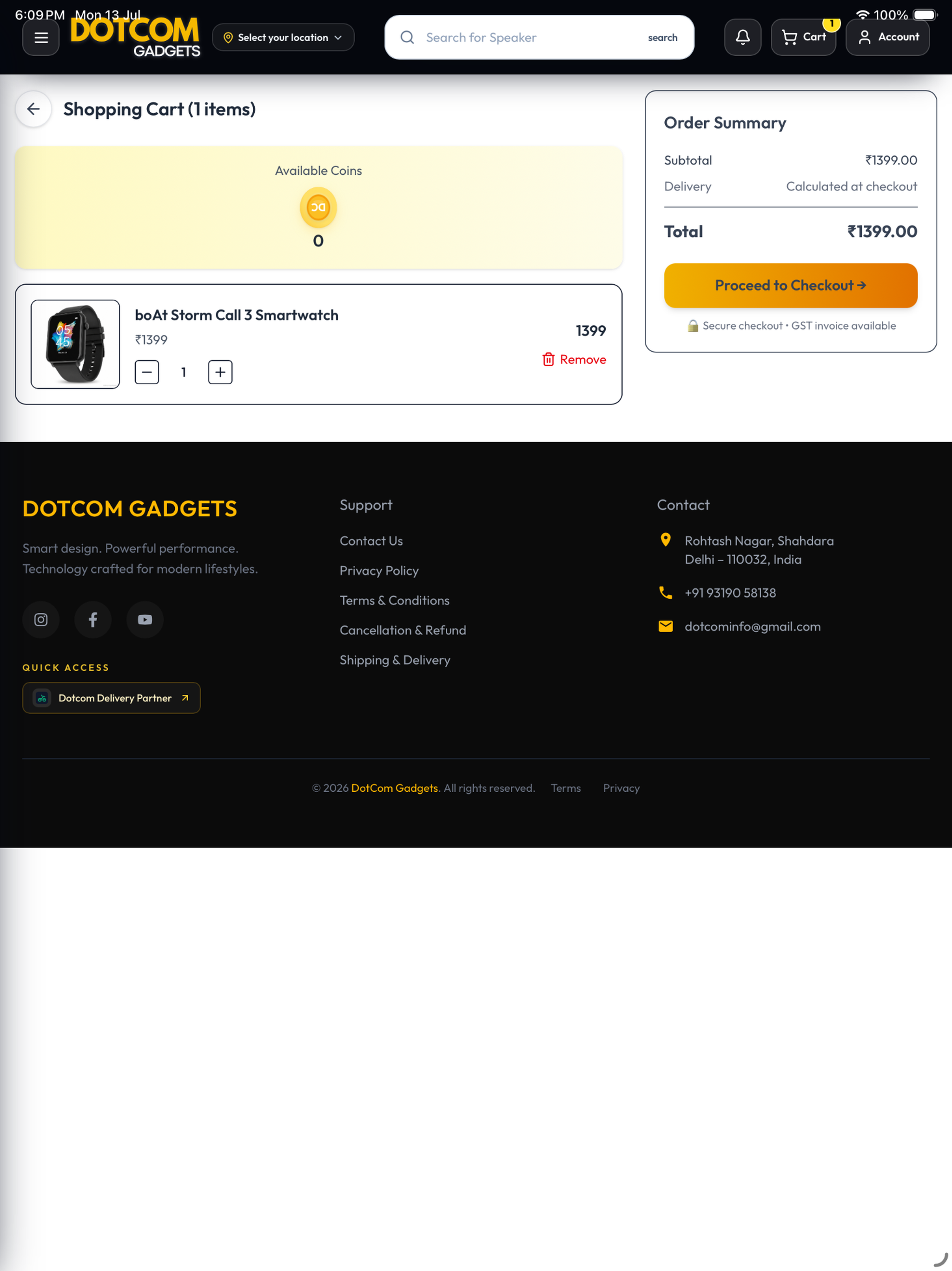 Dotcom Gadgets screenshot 8
