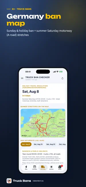 Truck Bans screenshot 2