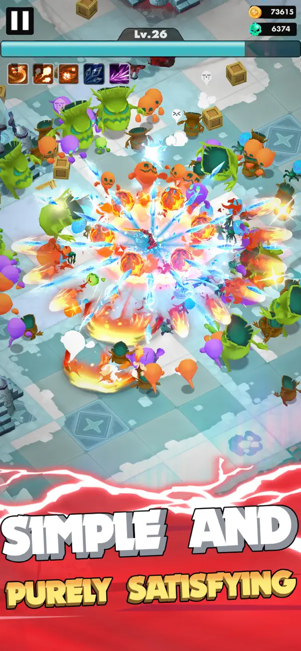 Undead Slayer: Offline Premium iOS Mod IPA screenshot 4 - iOS game interface