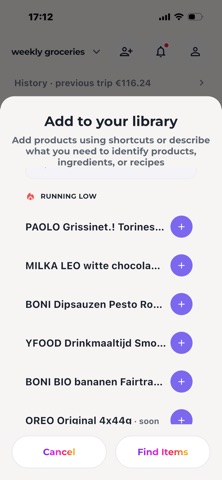 L1st: AI Grocery List, Deals screenshot