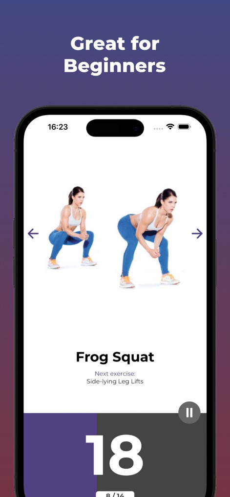 The 30 Day Squat Challenge - Health & Fitness App | MWM