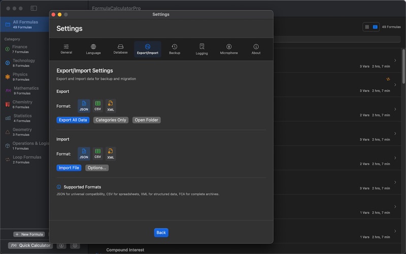 App screenshot