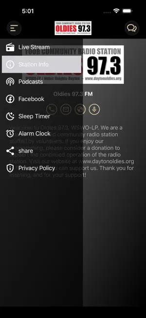 Oldies 97.3 WSWO-LP screenshot 4