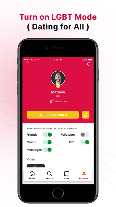 Flirtify Dating App: Chat Date Screenshot