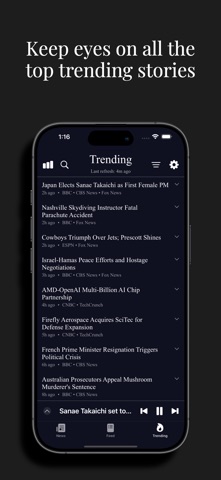 Audiowire - Audio News screenshot
