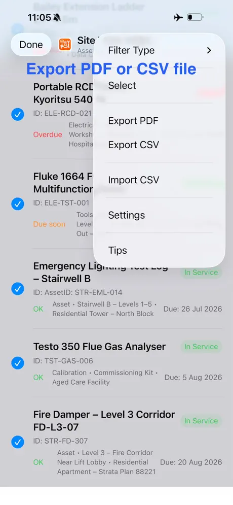 Site Tools Register 资产登记宝应用截图