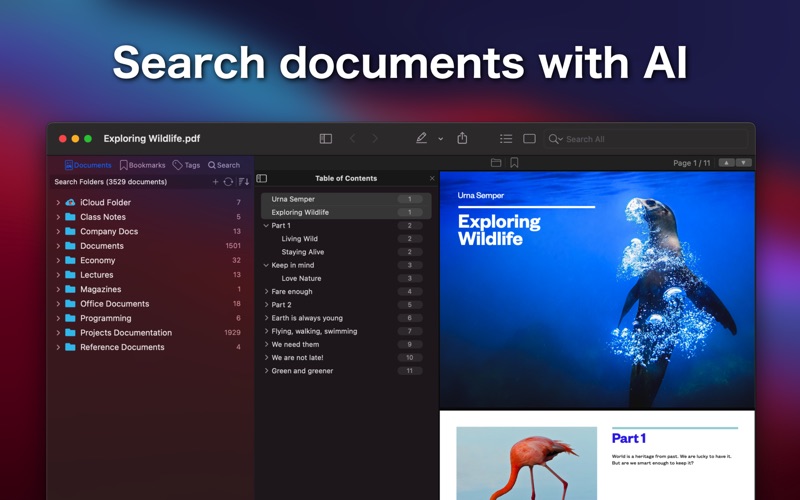 PDF Search : AI Powered Screenshot