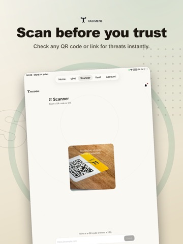 TRASIMENE - VPN & PROTECTION iPad screenshot
