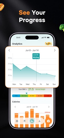 CalOrange - AI Calorie Tracker Screenshot 4 of 7