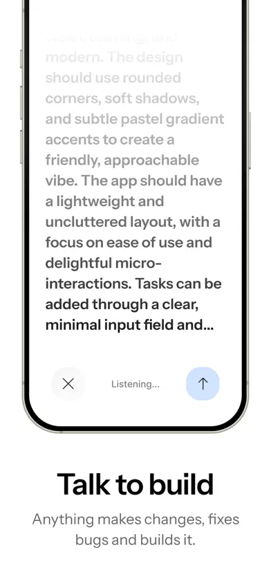 Anything - AI App Builder screenshot 4