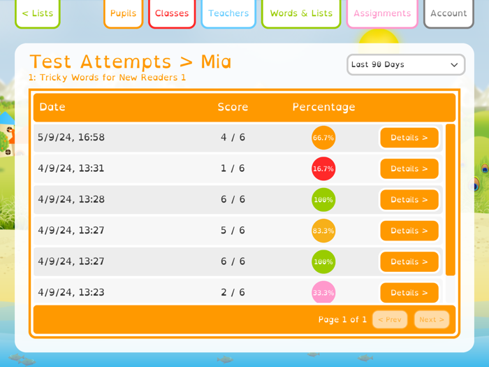 Squeebles Spelling Connect