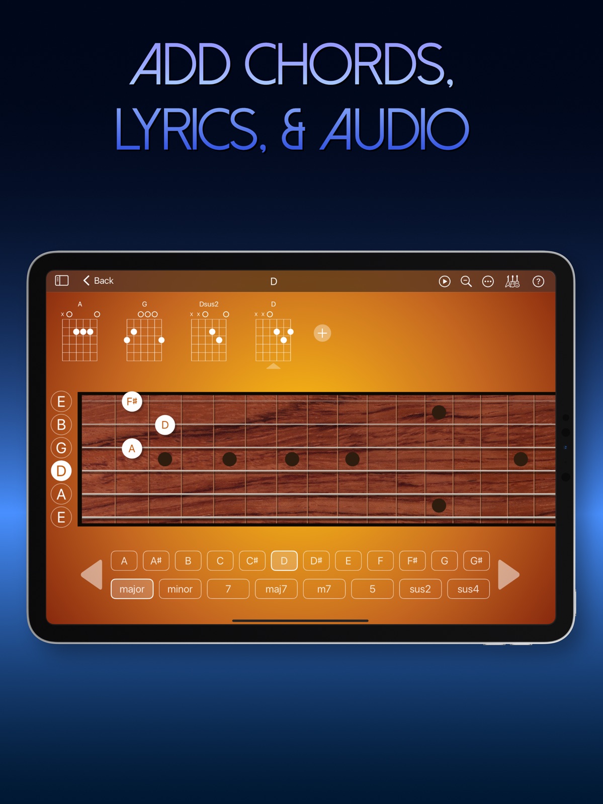 Guitar Notebook ipad screenshot 3