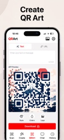 QR code and Barcode Reader AI screenshot