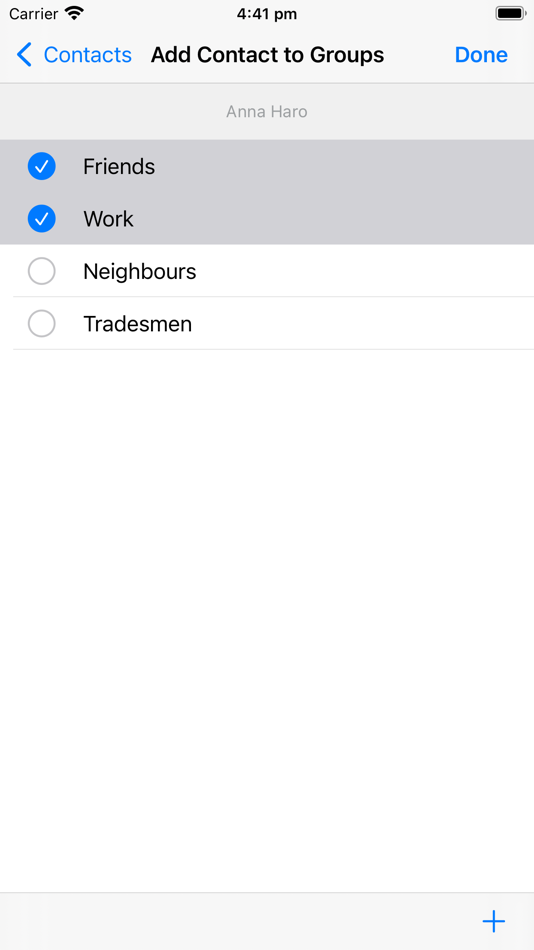 #6. Contact Groups (iOS) 由: Godfrey Raftesath