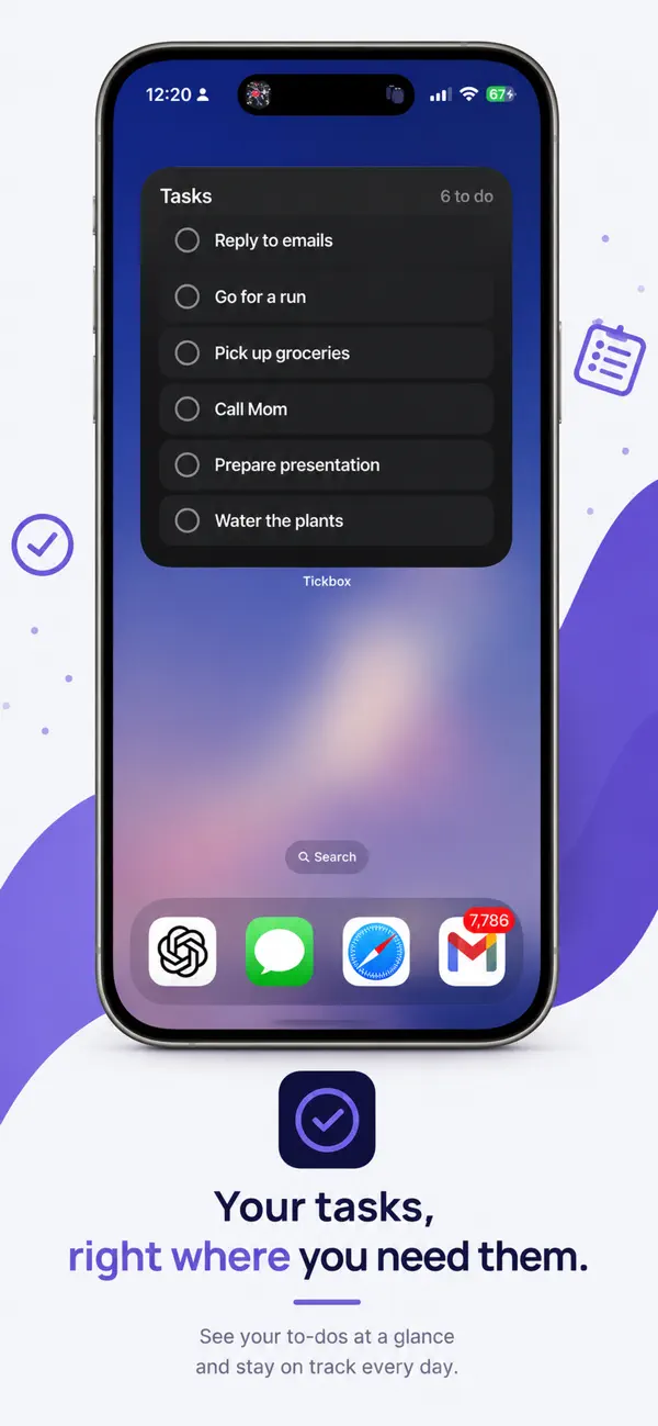 Screenshot #2 pour Tickbox: Simple Tasks