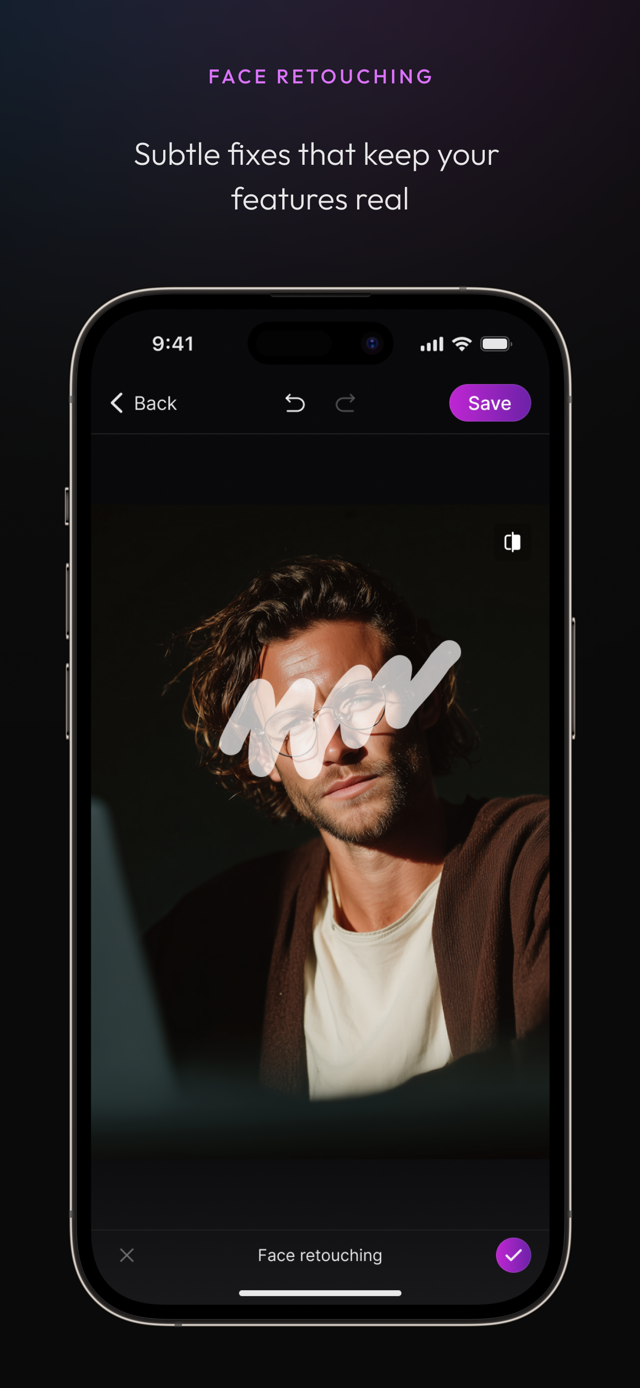 Face Editor App: Faceglow AI