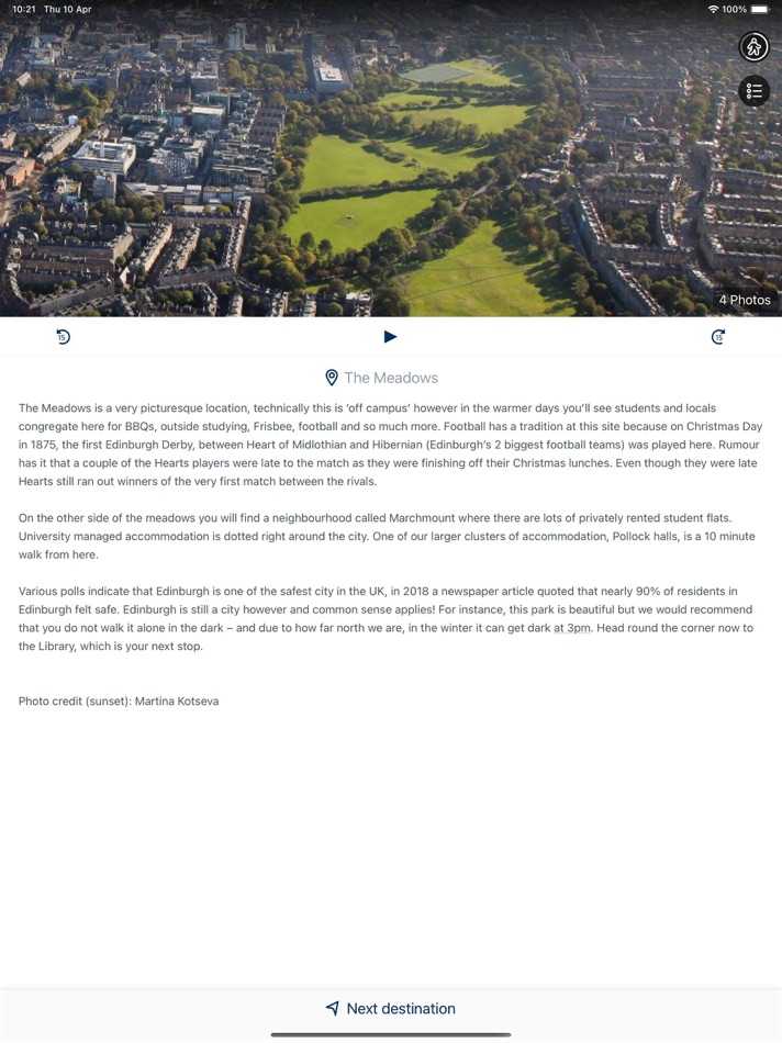 #3. University of Edinburgh Events (iOS) 由: The University of Edinburgh