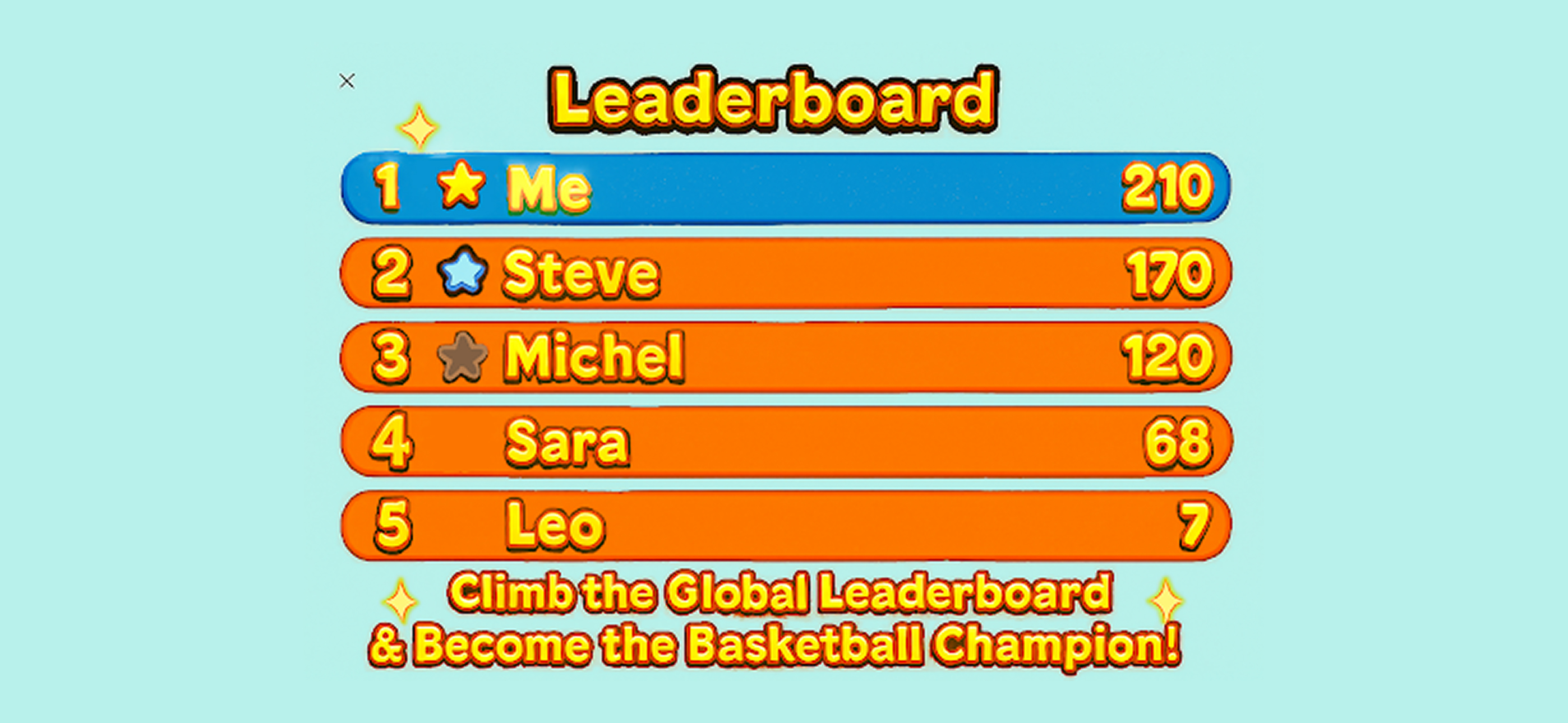 Hoop Hero: Dunk Hit Basketball