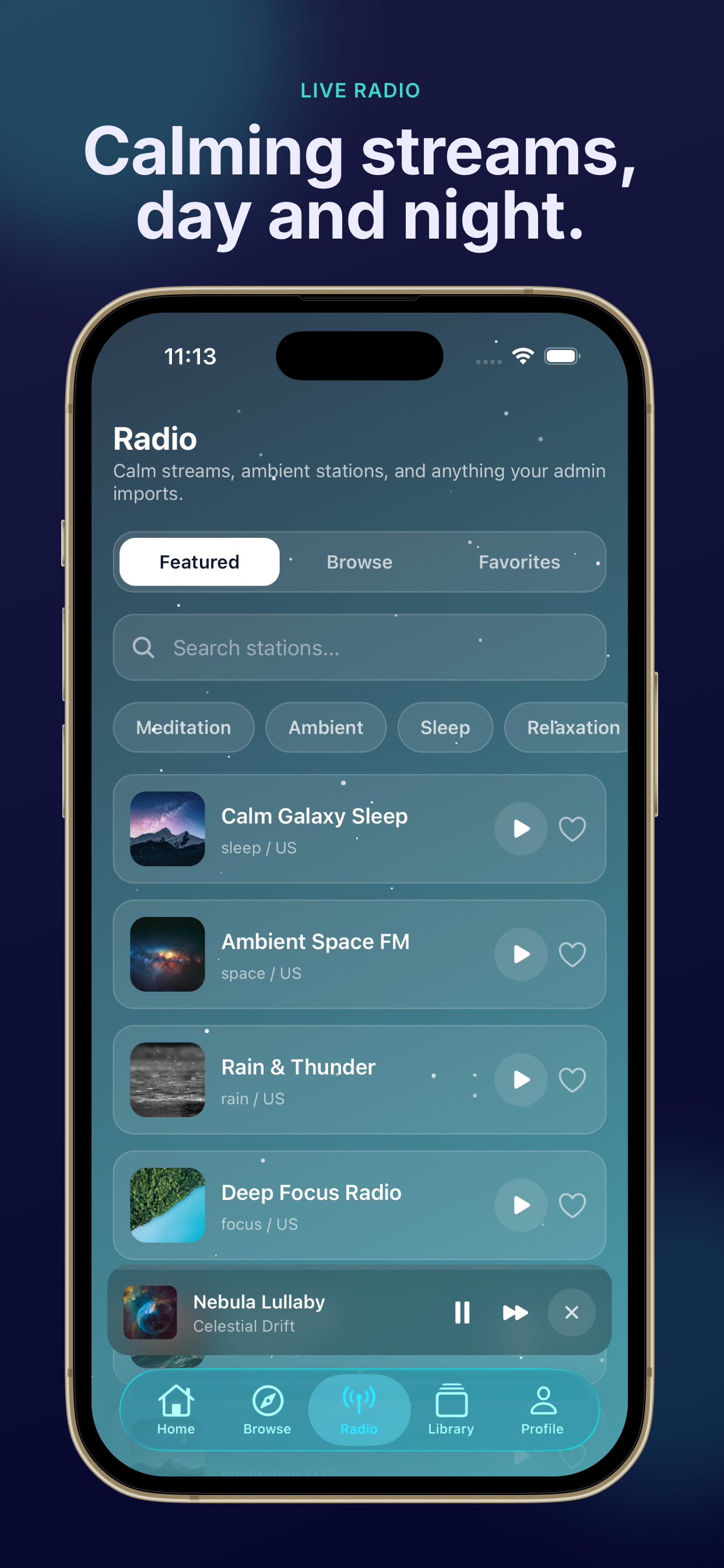 Calming Galaxy: Sleep, Relax screenshot 6