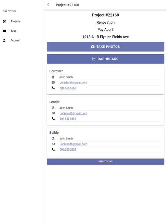 Screenshot #6 pour AES Project App