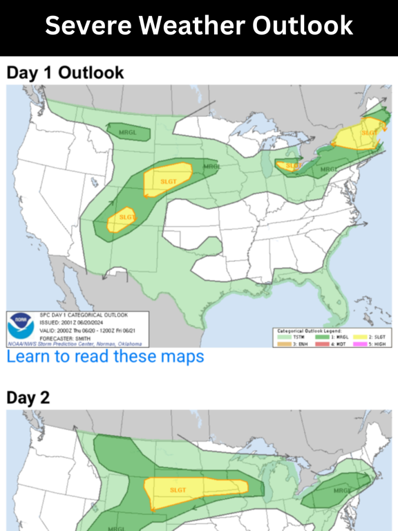 Red Sky Ready iPad screenshot 6 - Weather app