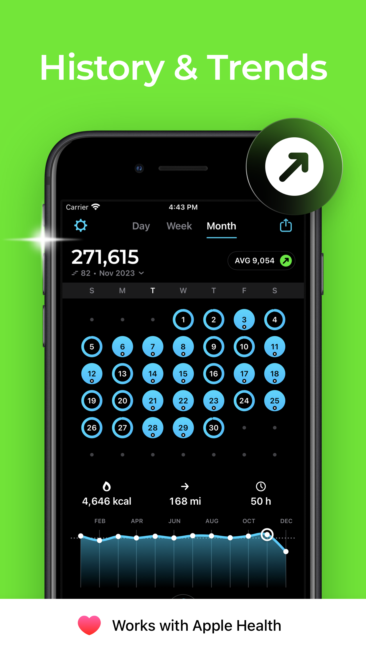 StepsApp Pedometer screenshot 3