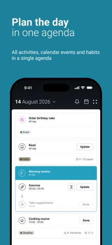 Eumento: shared habits Screenshot 2 of 4