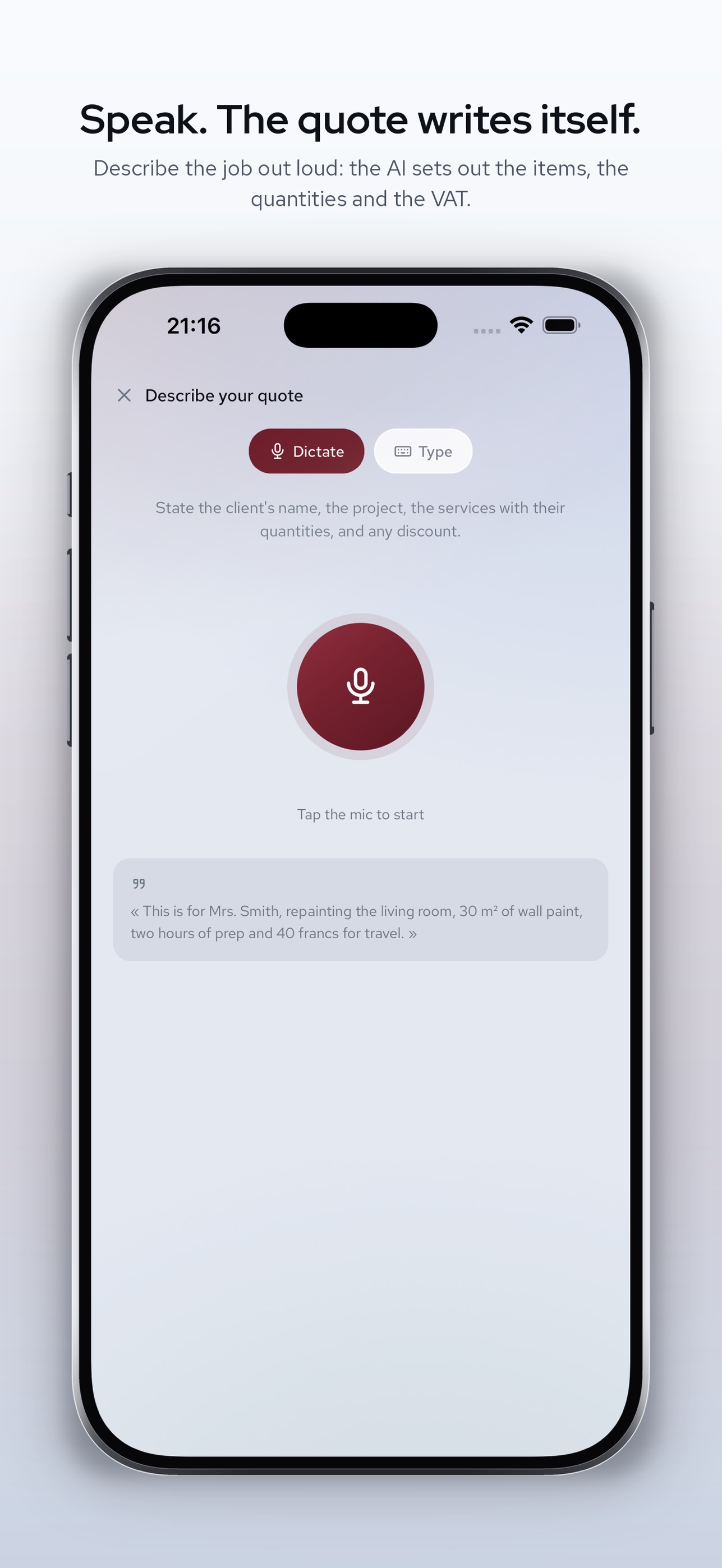 Screenshot 2 of Bilto: Quotes and Invoices