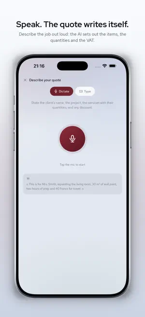 Bilto: Quotes and Invoices screenshot 2