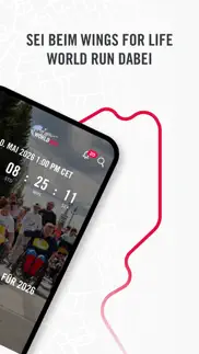 wings for life world run iphone bildschirmfoto 2