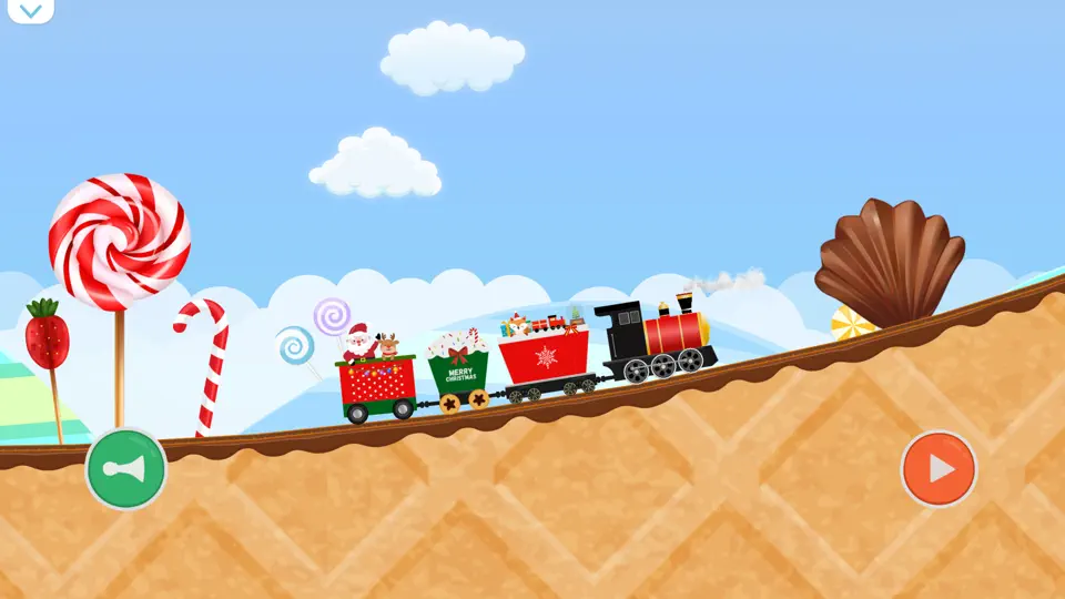Capture d'écran de Labo Train De Noël:Jeu Enfant sur iPhone 8