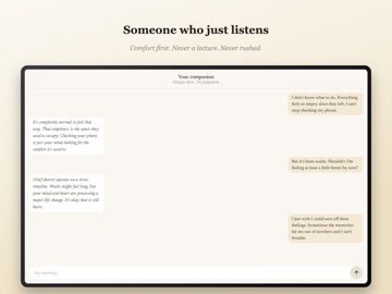 Breakup Journal: After iPad screenshot