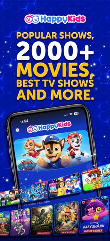 Screenshot 1 of HappyKids - Videos for Kids App