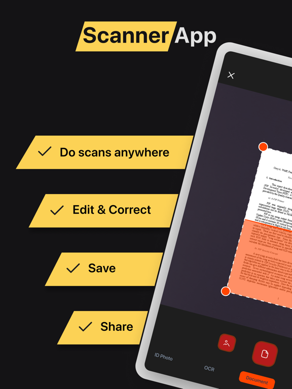 Screenshot #4 pour ScannerApp: PDF & OCR Scanner