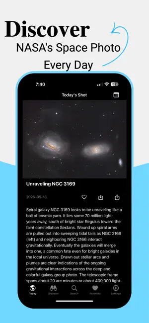 Astronomy Picture: NASA APOD screenshot 1
