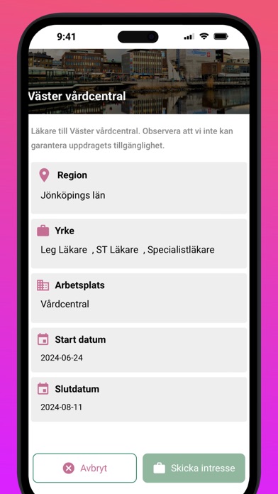 Vårdföretag SE Screenshot