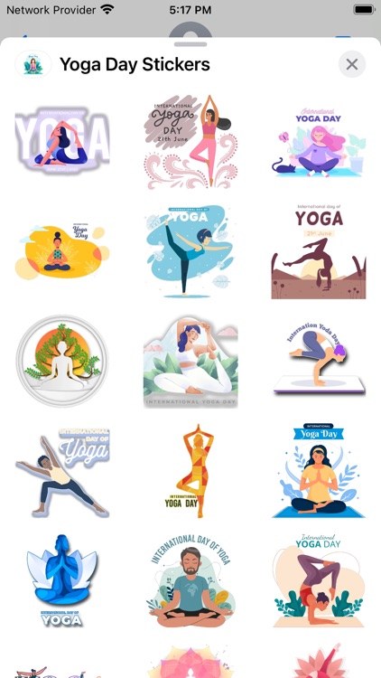 Yoga Day Stickers - WASticker screenshot-4