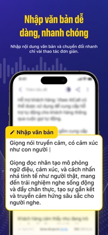 Vbee AIVoice - Text To Speech iPhone screenshot 2