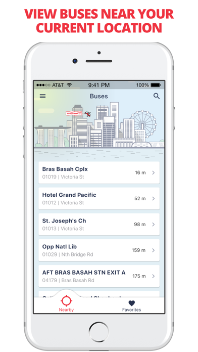 SG Land Transport Screenshot