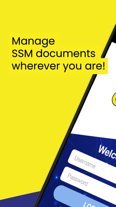 Screenshot 1 of SSM e-Info App