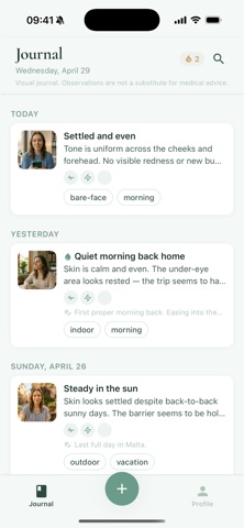 Facewise Journal Screenshot 1 of 6