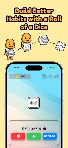 Habit Dice: Habit Tracker Screenshot 2 of 5