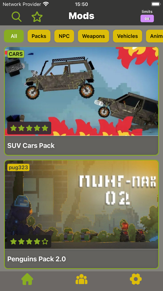 #7. Ragdoll Mods: Guns and Skins (iOS) 由: Vladislav Kovalyov