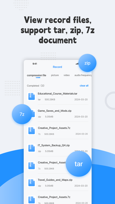 zarchi:Zip Unzip Extractor Screenshot
