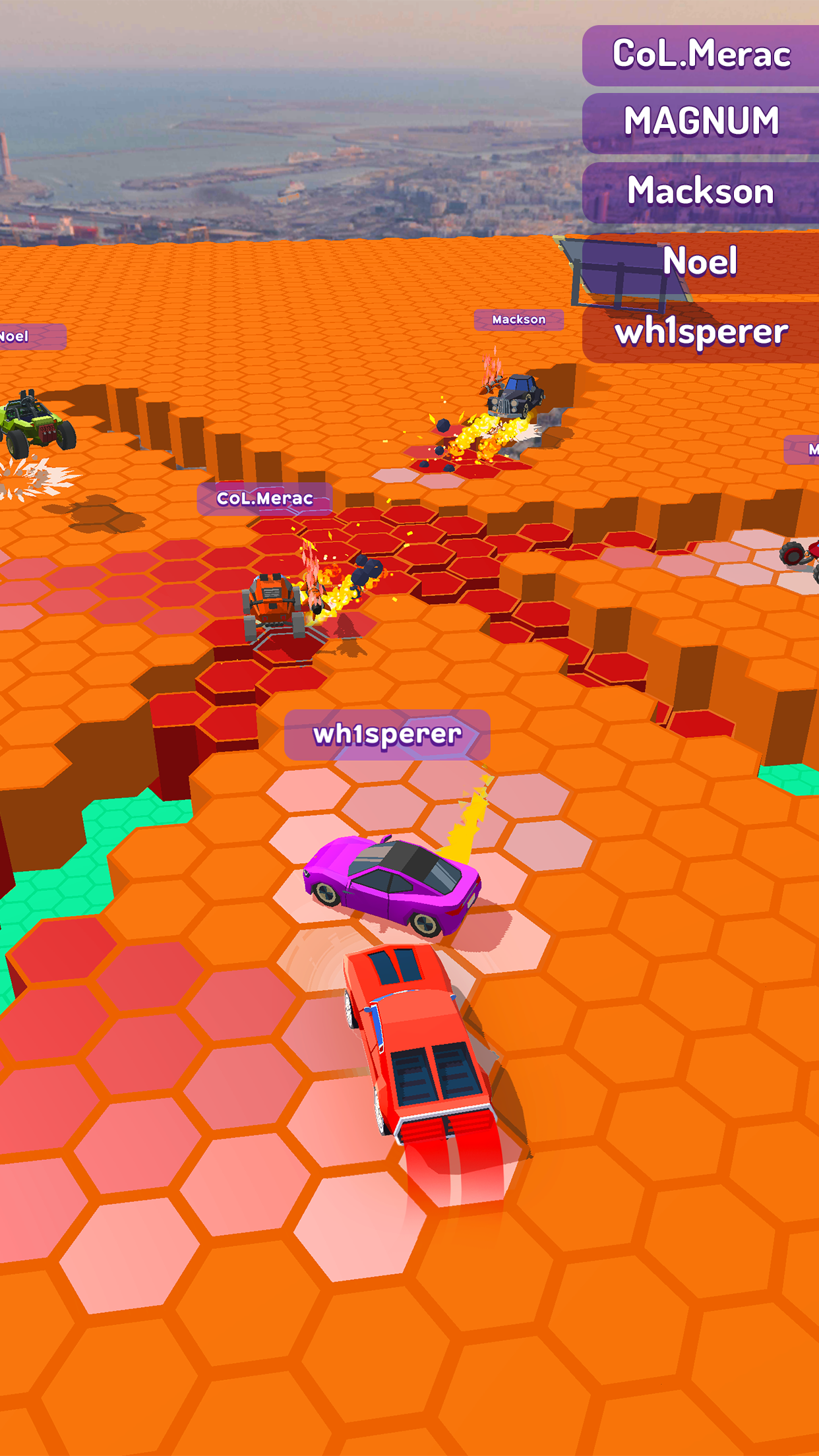 Race Arena - Fall Car Battle screenshot 5