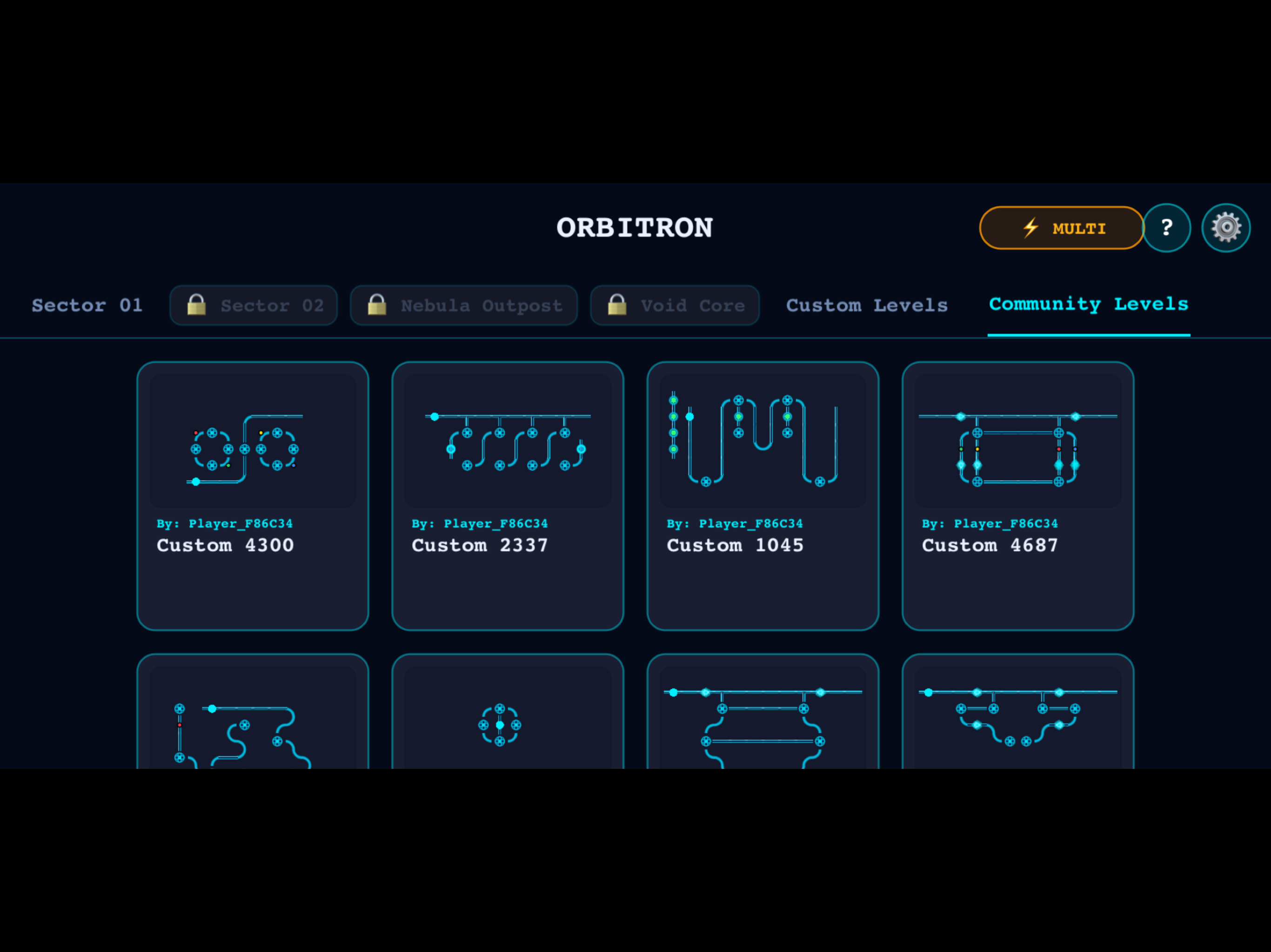 Orbitron Game screenshot 13