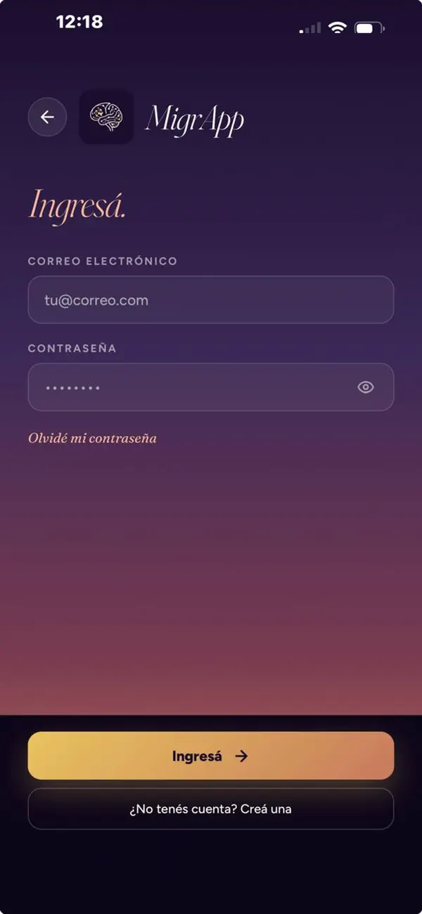 Screenshot #2 pour MigrApp · Diario de Migraña